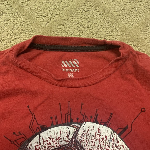 4/$20 Old Navy Soccer Ball Graphic T-Shirt - Picture 3 of 3